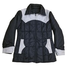 Comfy USA Black and Gray Puffer Jacket